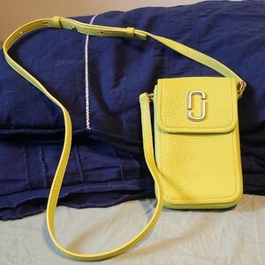 Marc Jacobs Lime Green Crossbody Bag